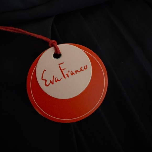 EVA FRANCO NAVY BLUE TAILORED MINI SKIRT SZ 10 NWT - Picture 6 of 9